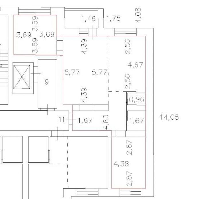 3-комн квартира Генерала Иванова улица, д.5