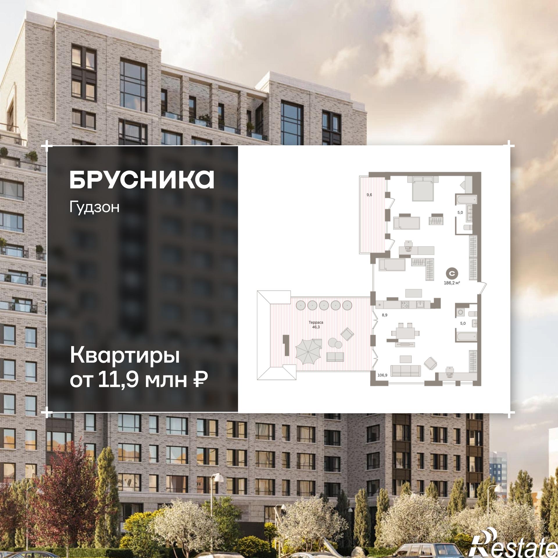 Купить квартиру за 21 020 000 рублей на Пролетарский проспект, с9