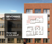 4-комн, 201.67 кв м, этаж 7/7 Набережный проспект, 1