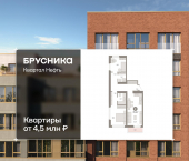 3-комн, 73.3 кв м, этаж 9/9 Набережный проспект, 1