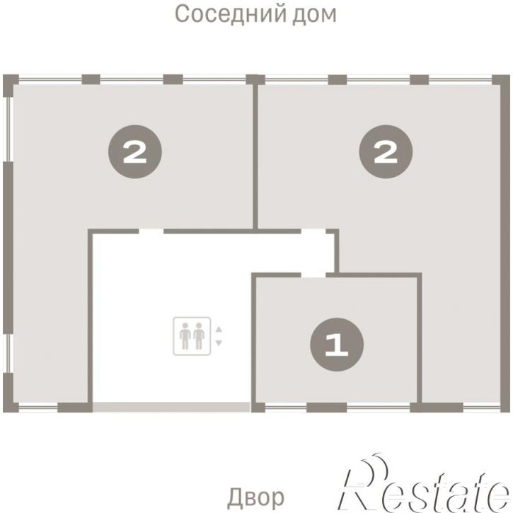 2-комн квартира в новом доме Набережный проспект, 1