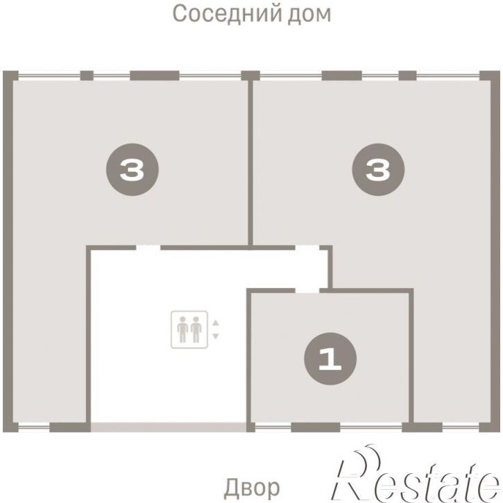 3-комн квартира в новом доме Набережный проспект, 1