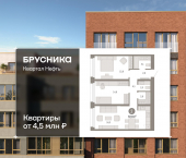3-комн, 72 кв м, этаж 2/17 Набережный проспект, 1